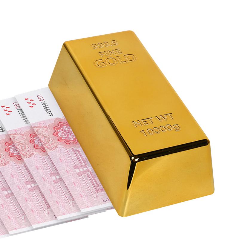 Gold Brick Red Packet Lucky Money Packet 3D Gold Brick Money Envelope For 2025 Dragon Lunar New Year Push Red Envelope Box