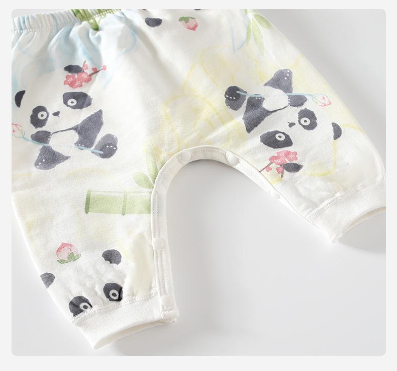 Class A Quilted Baby Two-Piece Set - Warm Autumn/Winter Outdoor Cotton Outfit for One-Year-Olds, 40g