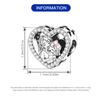 2026 Jewelry Bracelet Accessories Love Mother and Daughter Music Note Fireworks Mermaid Charm Pendant Beads 925 Silver