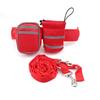 Running Walking Training with Pockets and Dog Treat Pouch Adjustable Waist Belt Flexible Bungee Belt