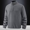 Neue Herbst- und Winter Herren Fleecejacke mit Fleece Herren Stehkragenjacke Herren Thermopullover