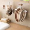 No-Drilling Hair Clip Holder Wall-Mounted Headband Organizer Hair Hoop Storage Rack  Home