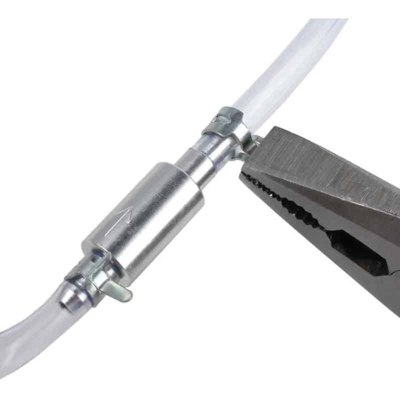 Hydraulik-Kupplungs-Bremsentlüftungsschlauch mit Einwegventilrohr Automatisches Entlüftungs-Ersatzwerkzeugset - Essentielles Autowartungsteil