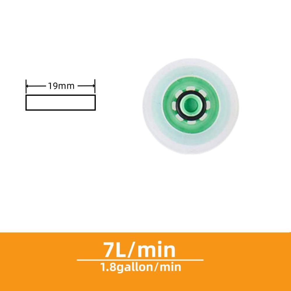 5 ks Úsporný regulátor průtoku Plastový omezovač průtoku sprchy Koupelnové doplňky