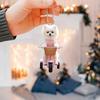 2d Acrylic Car Accessory Cartoon Dog Rearview Mirror Vehicle Decoration Pendant
