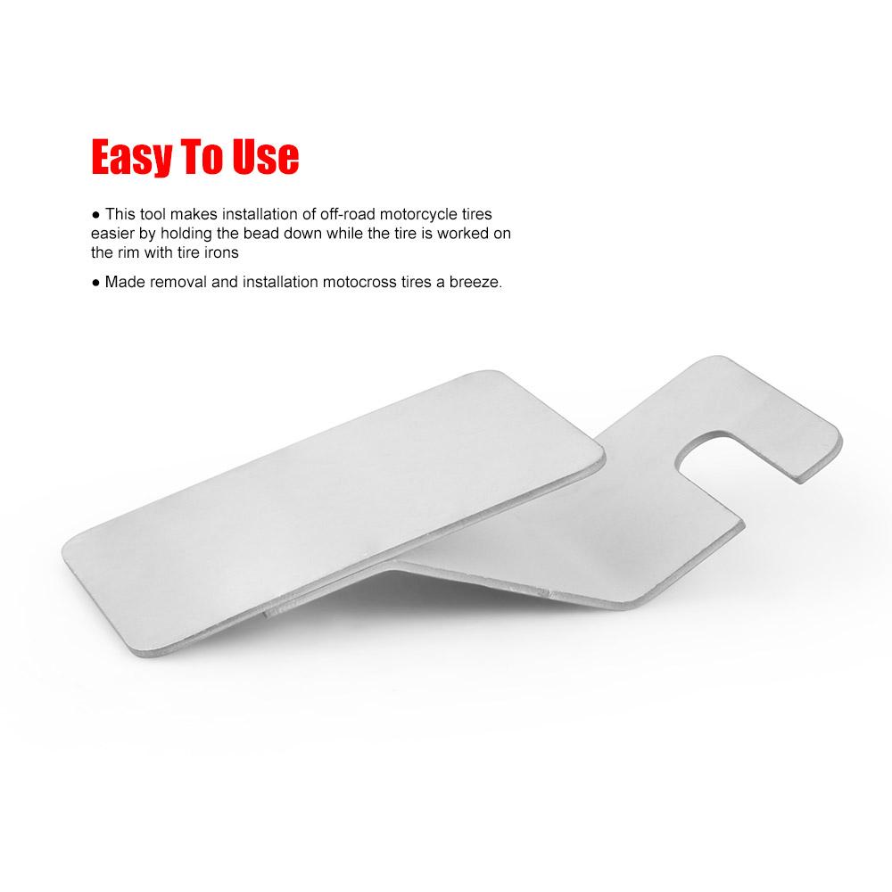 Motorcycle Tire Bead Holder Hook Buddy,Off-Road Tire Removal Install Assistance Changer Tool for Dirt Bike,Tire Changing Tool