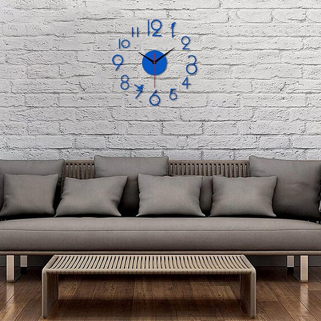 Without Batteries Wall Clock 1pc 3.5\" Hour Hand 3D 60cm Diameter