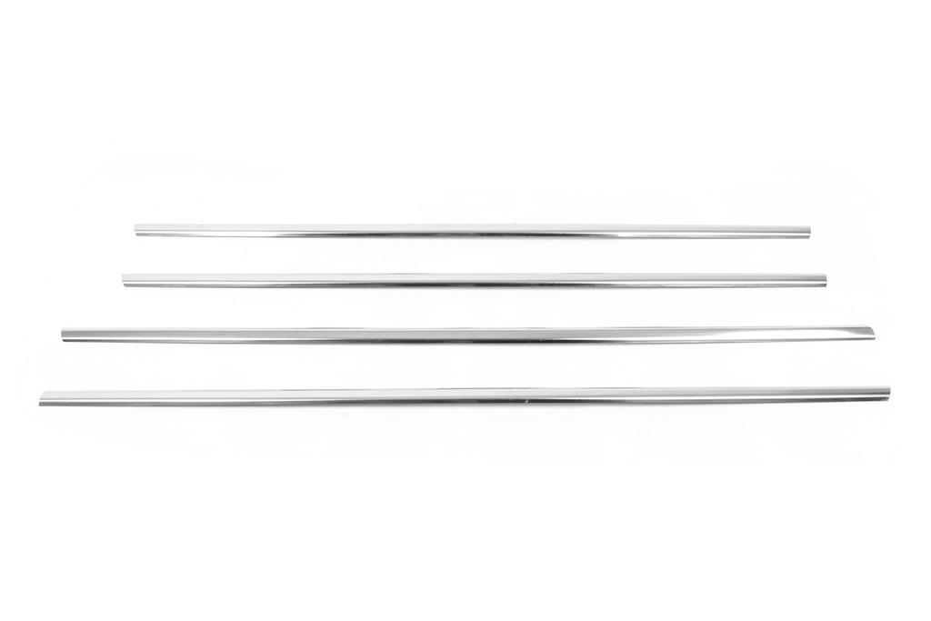 Window Trim (4 Pcs, Stainless Steel) Hatchback for Mazda 3 2009-2013