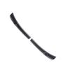 2PCS Rear Trunk Sill Guard Cover Stainless Steel Rear Bumper Door Sill Protector for Model 3 Highland 2024 Black Silk