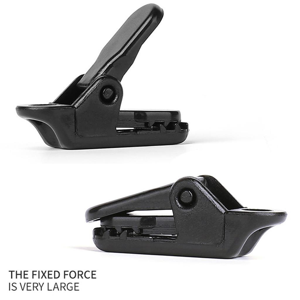 20Pcs Windproof Rope Fixed Clip for Outdoor Camping Canopy Tent Clip Awning Clip Clamps Tarp Set Color Clamps Tent Clip