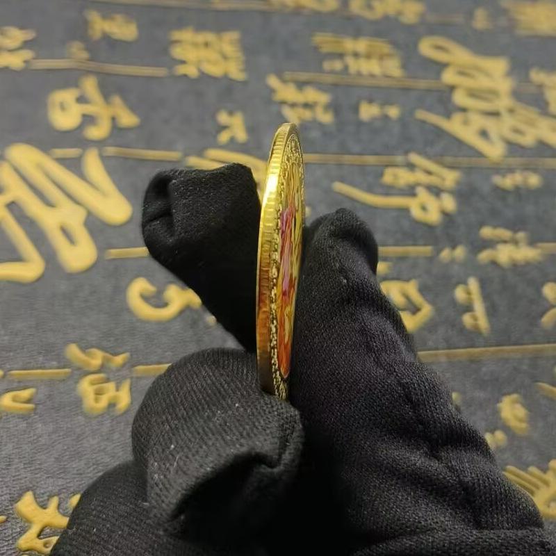 Mid-Autumn Festival Colorful Commemorative Medals, Metal Handicrafts, August 15, Mid Autumn Souvenirs, Event Gifts