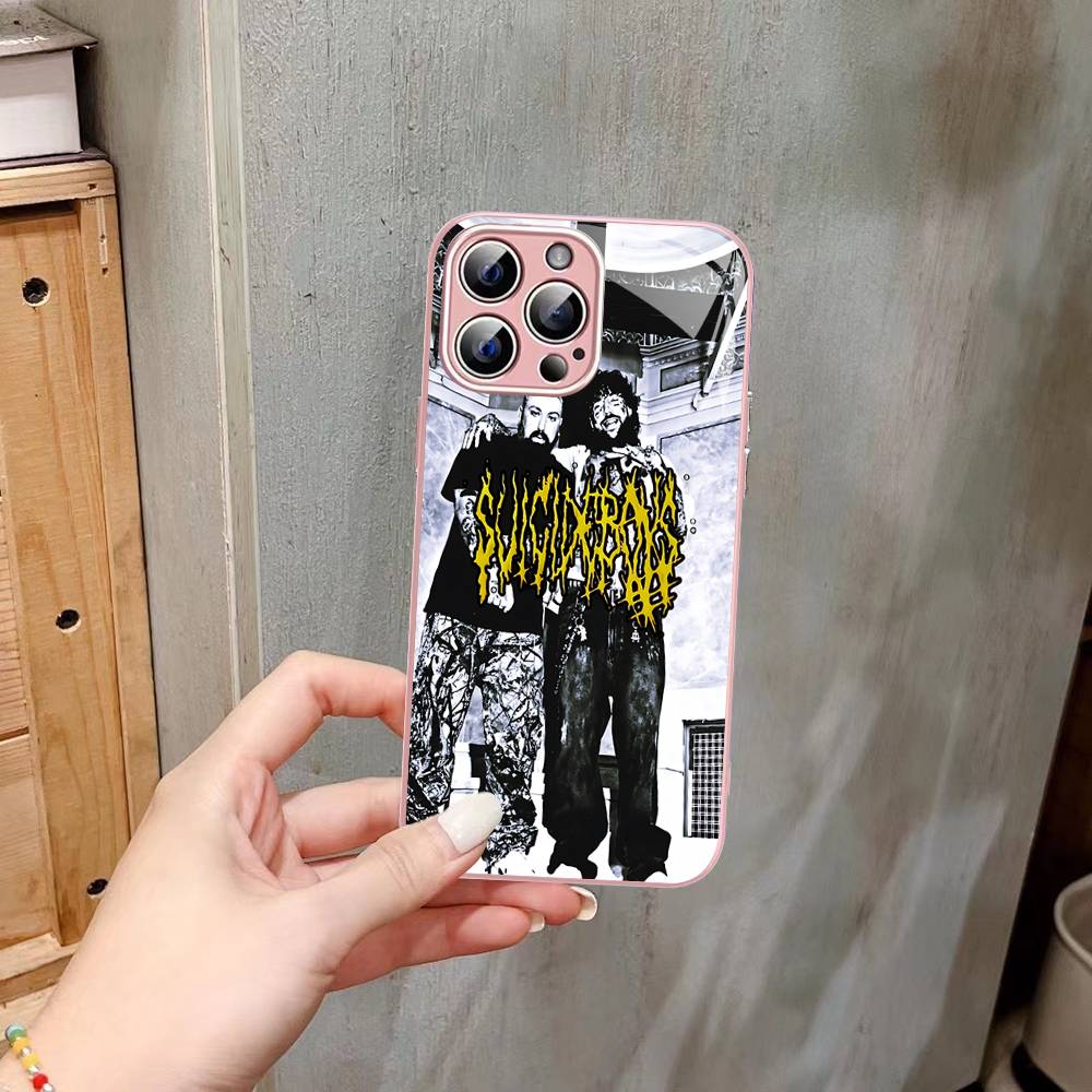 Rap Group S-Suicideboys-S G59 For IPhone 14 13 12 Mini 11 Pro XS Max X XR 14 Plus Tempered Glass Cover