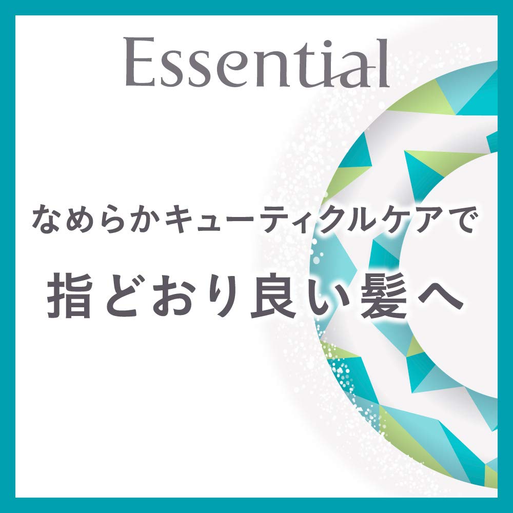 Essential Smooth Quick Drying Shampoo Refill 1080ml [Large Capacity]