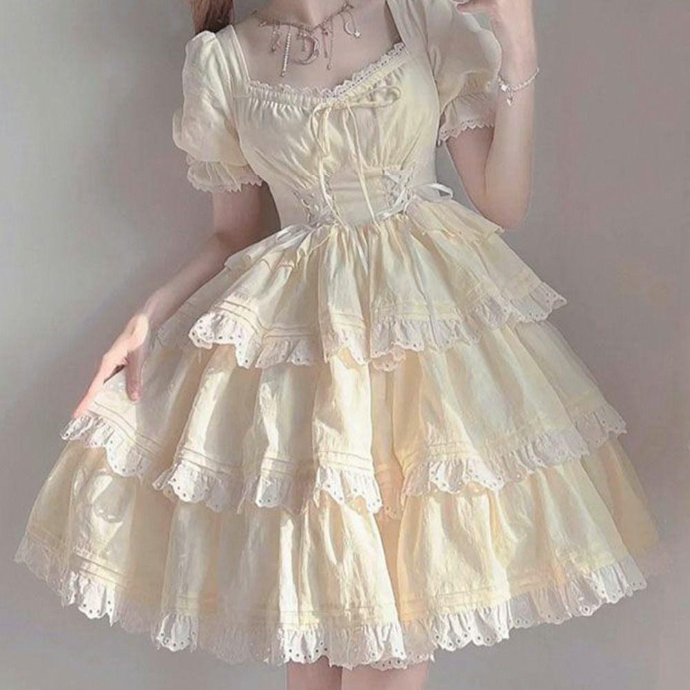 Lolita Underskirt Crinoline White Ball Gown Petticoats Fashion Petticoat