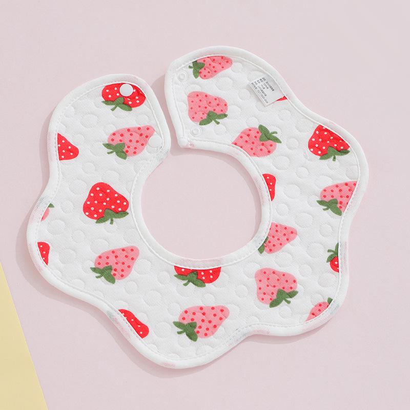 Pure Cotton Waterproof Baby Bibs for Boys - Newborn Feeding Drool Bibs