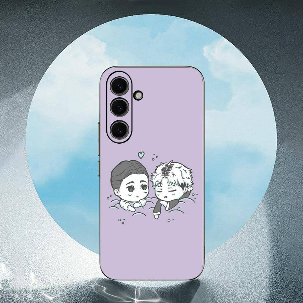 

B-BJ A-Alex Для Samsung Galaxy S25 S24 S23 Ultra S22 S21 Plus S20 Черный Мягкий Силиконовый Защитный Чехол SamsungS20fe