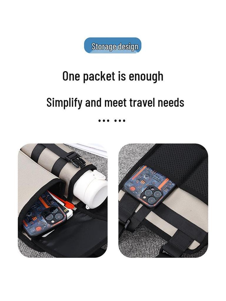 2025 Waterproof Crossbody Kettle Bag - Trendy, Wear-resistant, Single Shoulder, Casual Cool Style