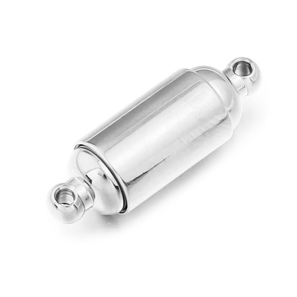 1pc Stainless Steel Strong Magnetic Clasps Magnet End Clasp Connectors For DIY Leather Cord Bracelets Necklace Jewelry Making