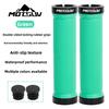 MOTSUV 1 Paar MTB BMX Langlebige Anti-Vibrations Rutschfeste Gummi Gerade Lenkergriffe, Dual Lock-on Passform 22,2 mm Off-Road Radfahren