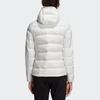 Adidas Outdoor Cold-Proof Warm Hooded Down Jacket Women Outerwear Bright-White BQ1927