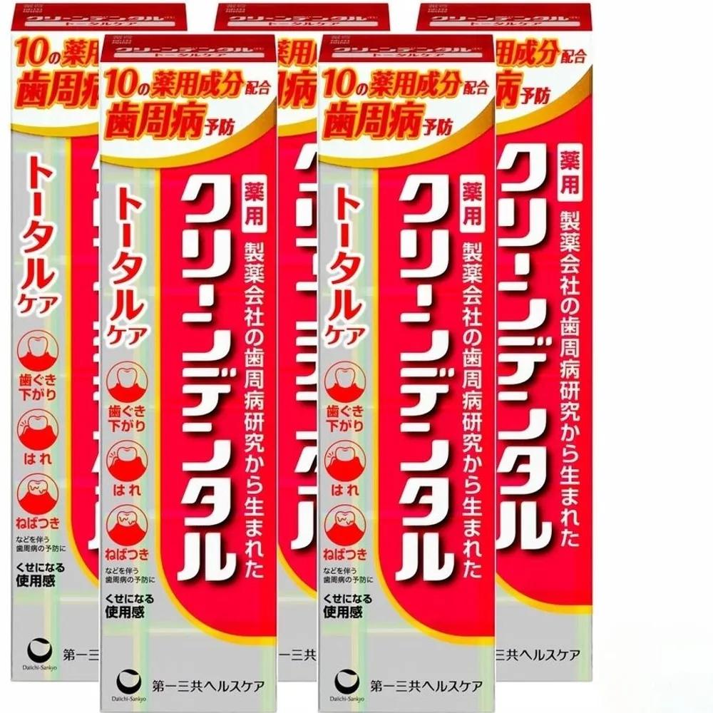 Daiichi Sankyo Clean Dental Total Care 100 г x 5