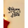 Retro Metal Welcome Sign for Home Wall Decor Christmas Ornament Farmhouse Hanging Plaque Front Door Porch Garden Entryway Party Decoration Gift