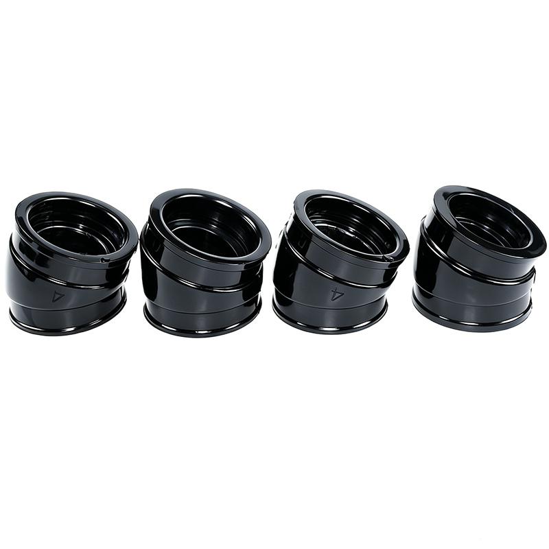 Carburetor Rubber Intake Manifold Pipe Interface Adapter for Honda CB750 Nighthawk CB 750 CB750C CB750F CB750K CB750SC 1979-1983 4 Pcs