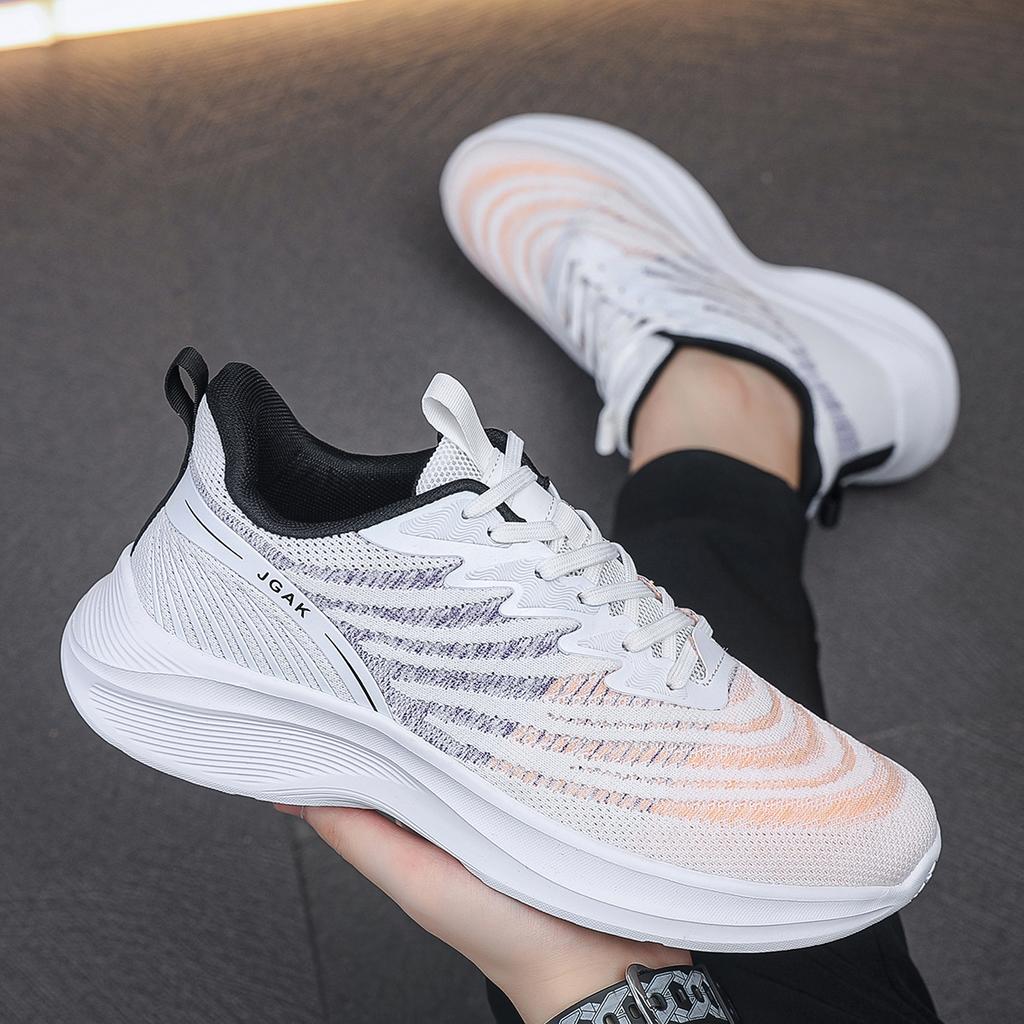 Mode Hohe Qualität Walking Sneakers Herren Atmungsaktiv Große Größe 49 Freizeitschuhe für Herren Leichtgewicht Sport Laufschuhe Männlich