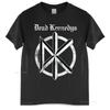 Kina Stil Mote Rock Autentisk Dead Kennedys Distress Gammelengelsk Vintage Logo Symbol Emblem T-skjorte Bandlogo T-skjorte For