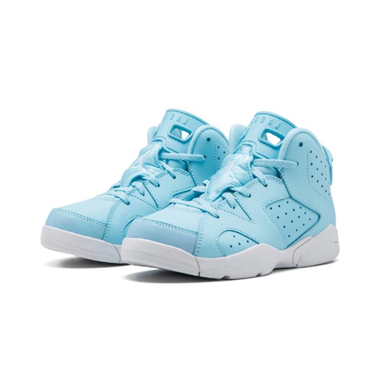 Jordan 6 Retro Medium Blues Still Blue PS 543389-407