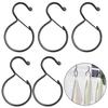 Spring Loaded S Shape Hook Easy Mounting Easy Installation Sturdy Iron Storage Solution