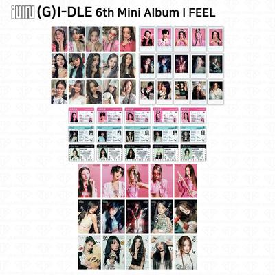 G-IDLE IDLE 6th Mini Album I Feel Photocard Polaroid ID Card MIYEON