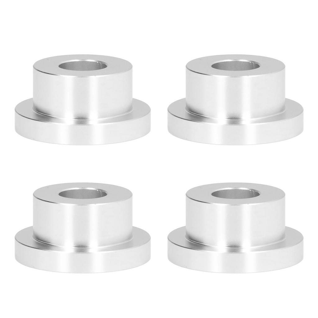 4Pcs Billet Handlebar Riser Bushing   CNC T6 Aluminium Alloy Accessory Set Kit for