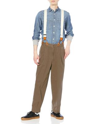 Lee Size Wide-leg Pants, Beige, M, LS1352-C14