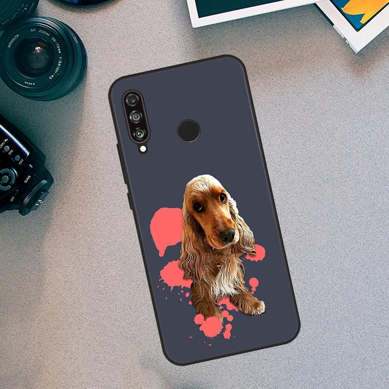 Étui pour chien Cocker Spaniel anglais pour Huawei Nova 5T 9 10 SE 11 3i 8i 11i Y91 Y60 Y70 Y61 Y90 P20 P40 Lite P30 Pro Coque