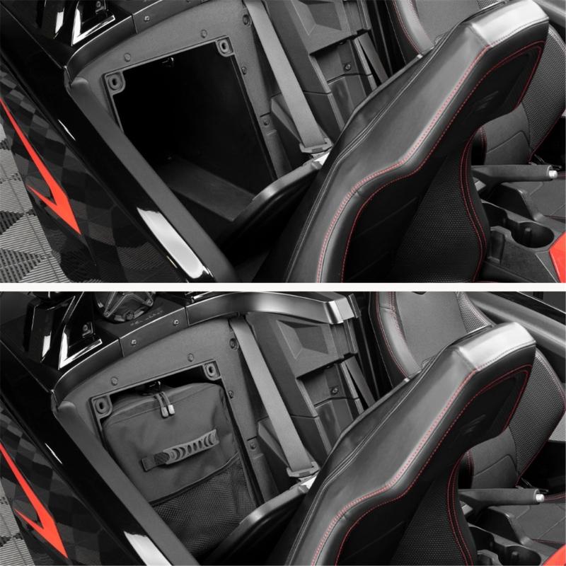 Heavy Duty Waterproof Motorcycle Storage Bag Oversized Rear Compartment Weatherproof Polyester Vehicle Specific Design