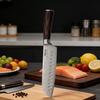 MultiPurpose Professional Kitchen Knives Japanese Santoku Knife BBQ Scissor Meat Cleaver Damascus Fruit  Knife for Household