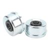 2Pcs Trailer Axle Bearing Dust Cap 2.72in OD Steel Alloy Galvanized Trailer Wheel Hub Bearing Grease Cover for 7000 To