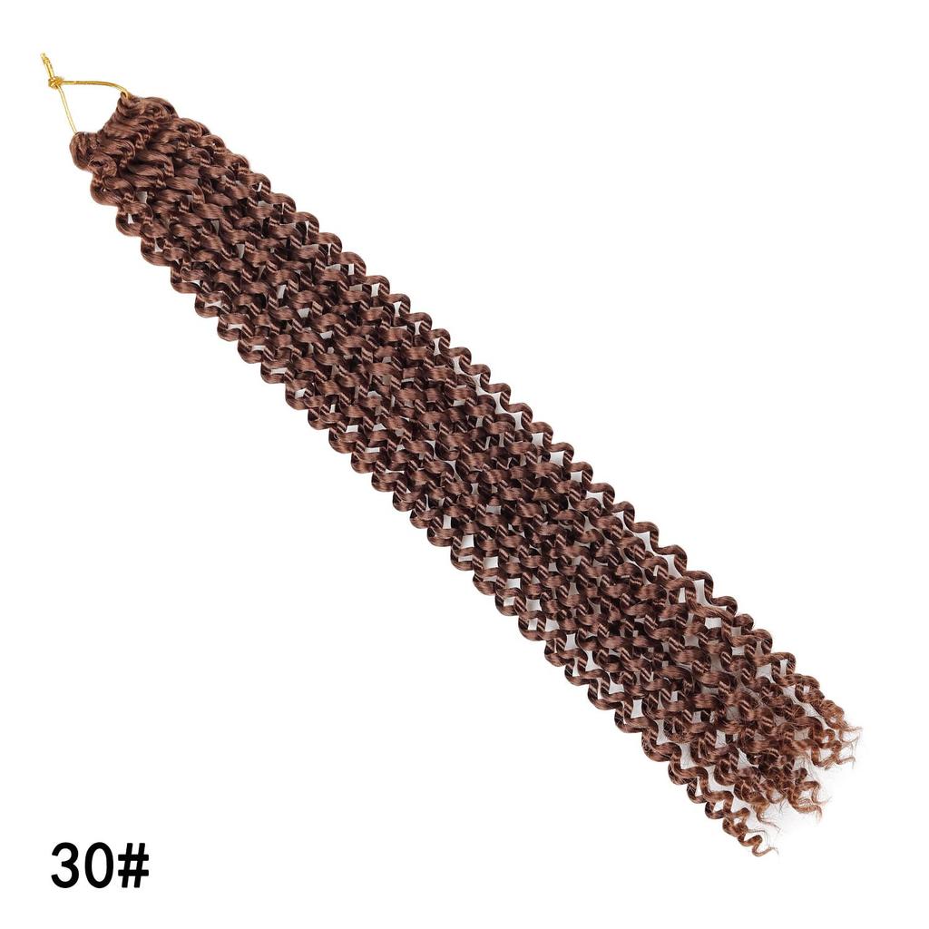 Estensioni per Capelli Crochet Passion Twist Sintetiche Spring Twist Treccia Capelli Stile Afro Riccio Nero Boemo per Donne
