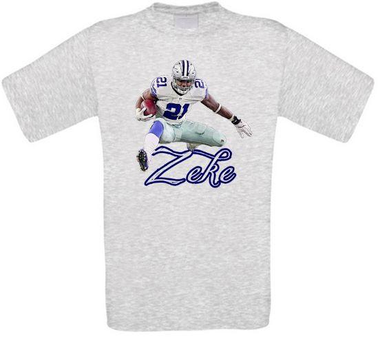 Ezekiel Elliott Dallas American Football TShirt Unisex T-Shirt XXL