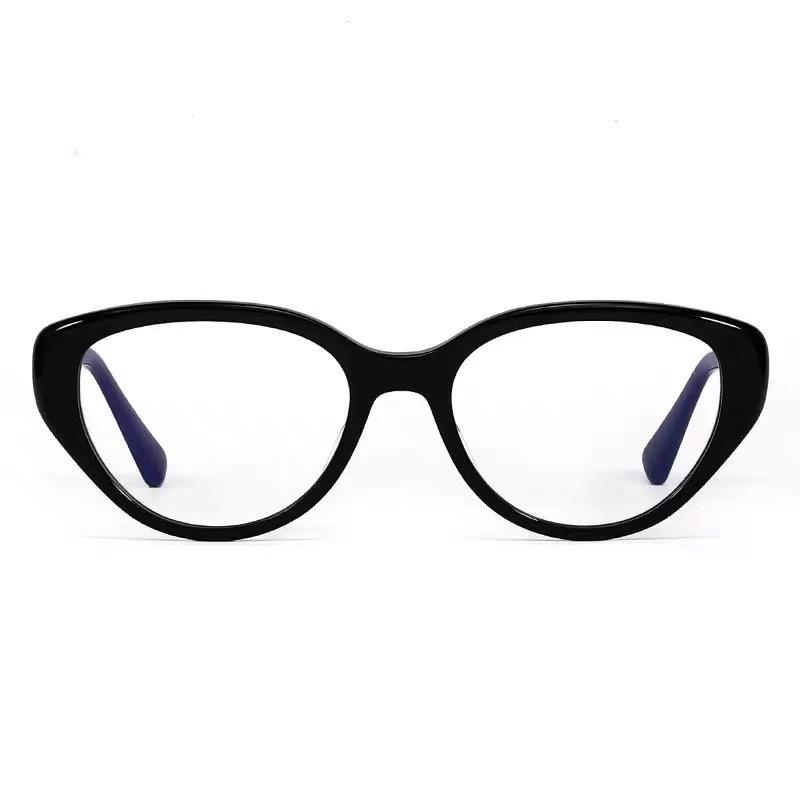 

Женская оправа для очков в корейском стиле для открытого лица с возможностью очков для близорукости Модные очки с защитой от синего света