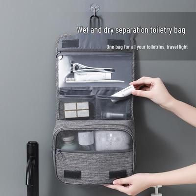 Large Capacity Travel and Business Hangable Storage Bag: Wash, Dry, Wet Separation for Men and Women