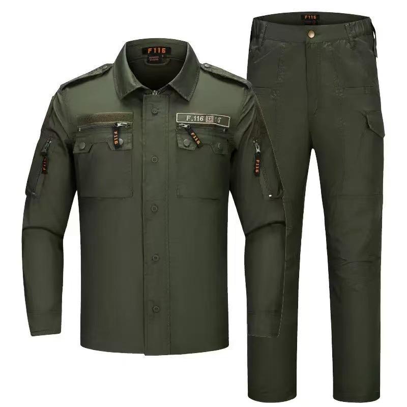 F116 Suit Military Training Camouflage Outdoor Physical L
