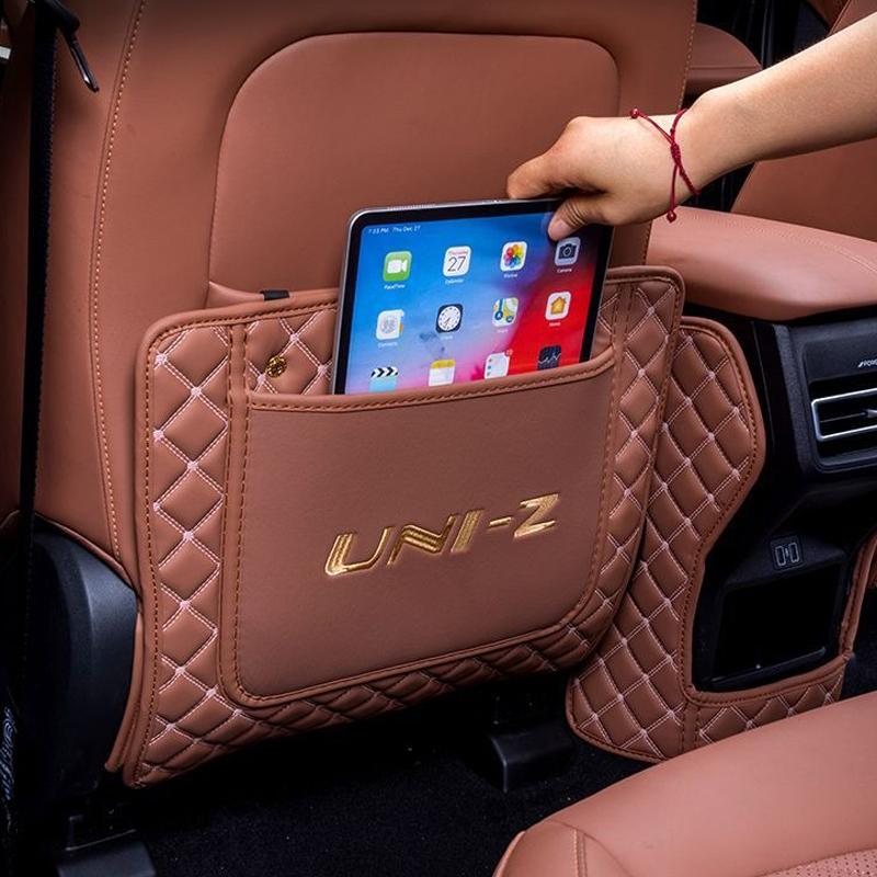 Car Seat Back Pad Anti-Kick Armrest Box Protector Cushion Cover Mat for Changan Chana UNI-Z UNIZ 2026 2026 Interior Accessories