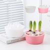 Special Hydroponic Flowerpot Hyacinth Narcissus Tulip Bulbs Seeds 3/5 Holes Lazy Flowerpot Water Planting Pot Desktop Decoration