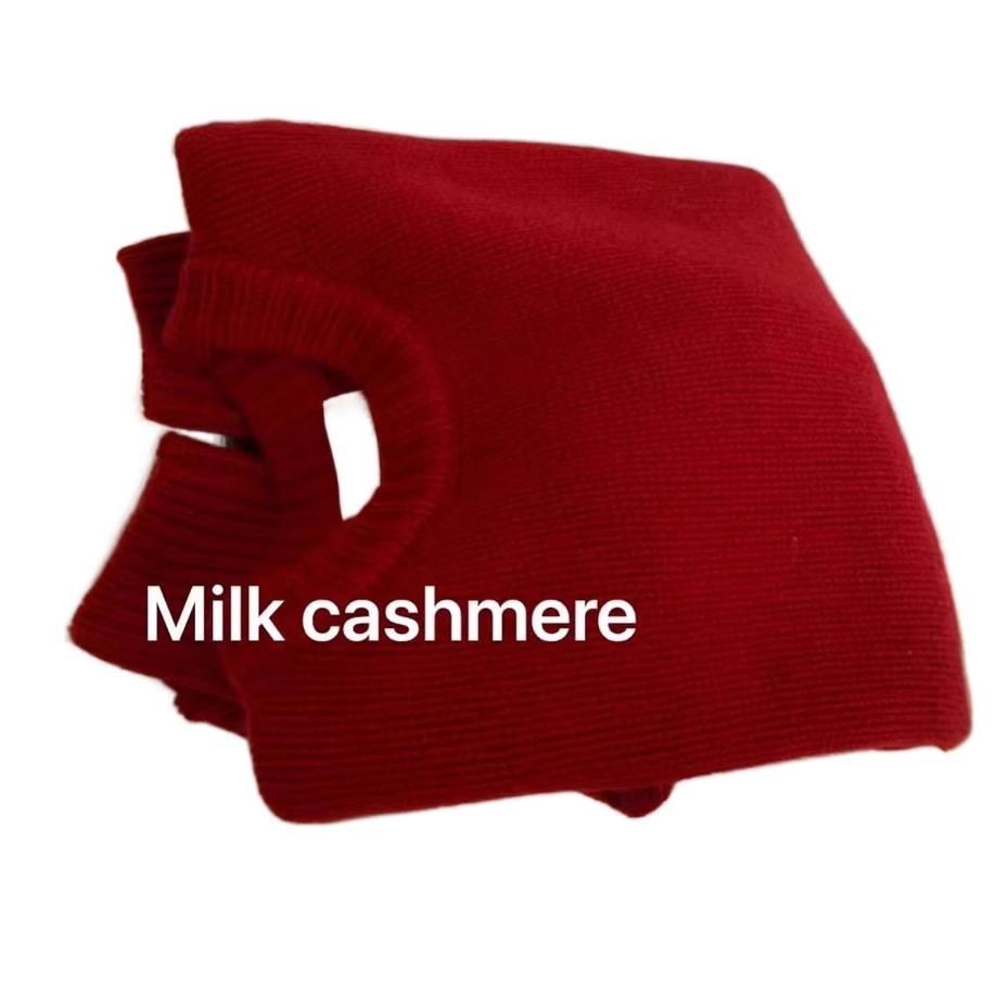 Women's Heavyweight Wool Cashmere Sweater - Round Neck, Thick, Loose Fit, Autumn/Winter Knit Top