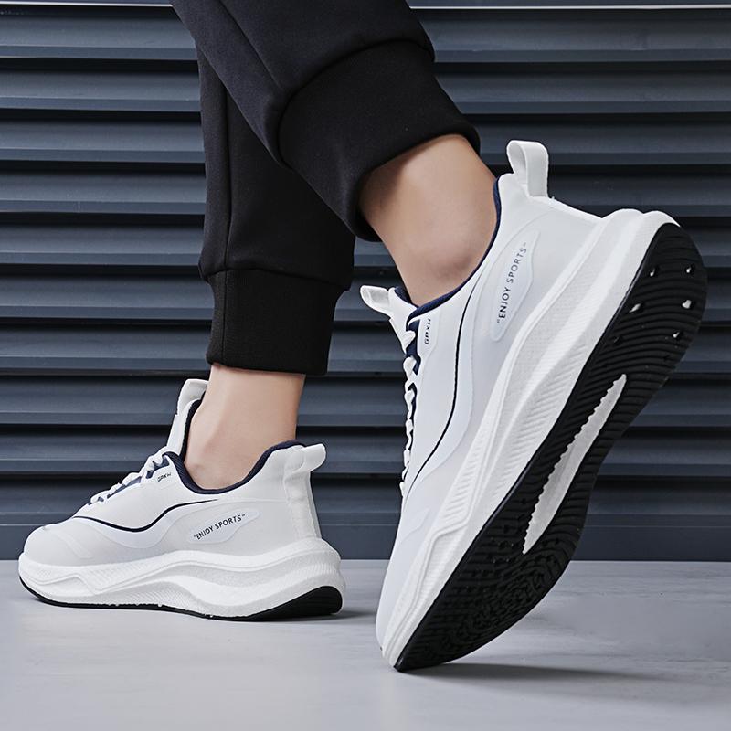 High Quality Casual Sport Walking Shoes For Men White Athletic Running Sneakers Male Breathable Lightweight Shoes Women Comfy