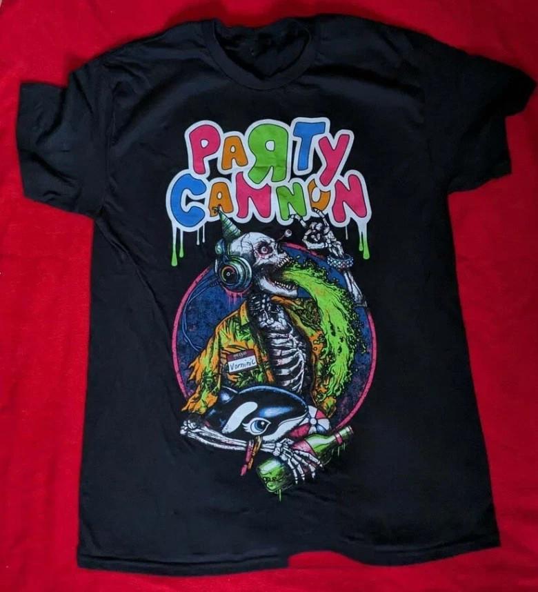 Party Cannon Band UK Vomitour 2024 Tshirt S to 5XL ZL237 Unisex T-Shirt XL