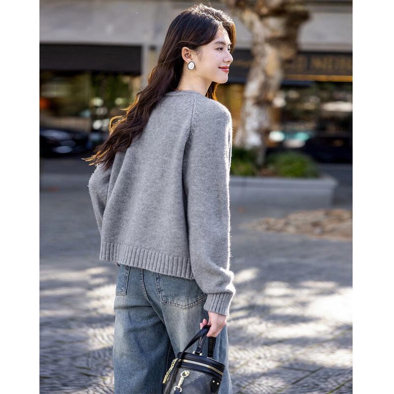 Mokana Retro High-End Long-Sleeve Knit Sweater