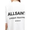 All SS SANCTUM CREW Print T-shirt Black And White Men Women Oversized Street Y2k Casual Short Sleeve Couple Tee Female Male Clothing 